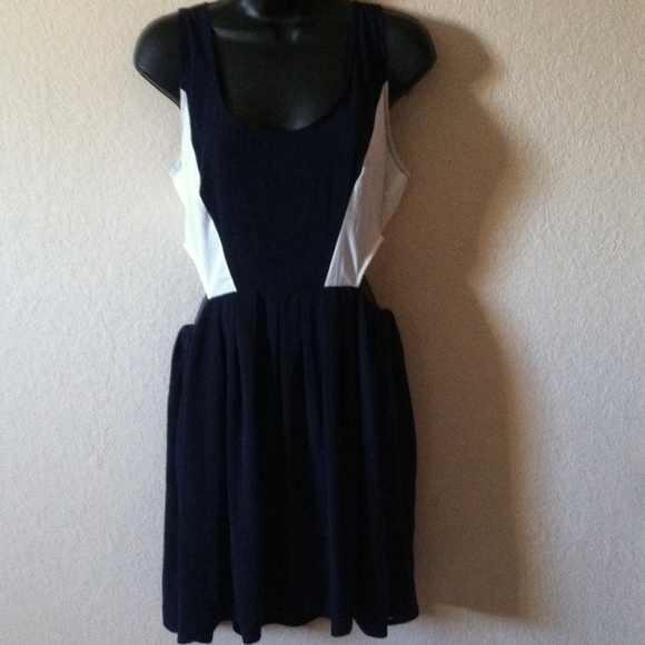 Blue White Dress