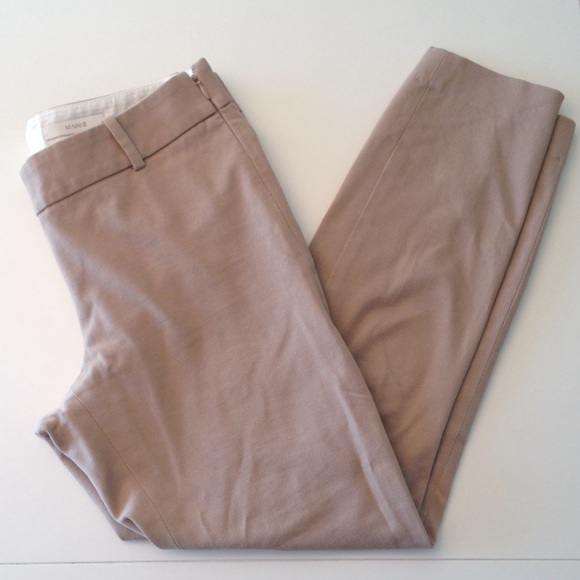 J Crew Minnie Pant in Stretch Twill
