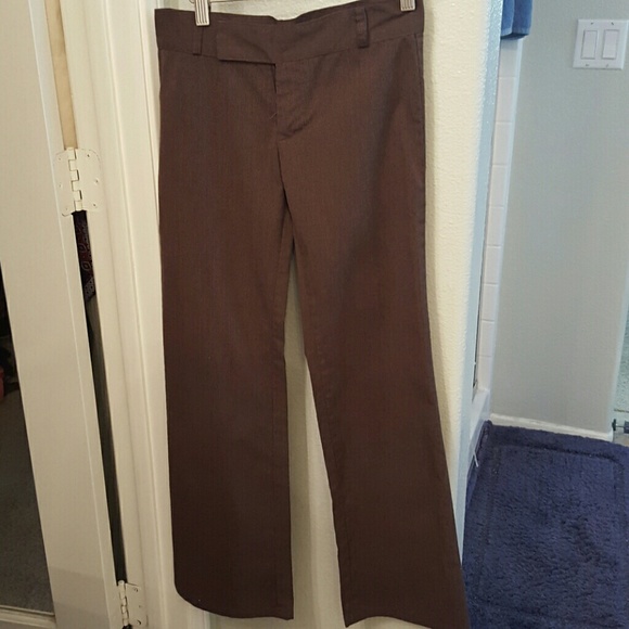 Brown dress pants
