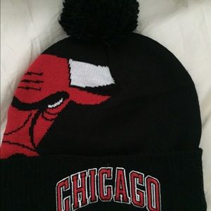 Chicago Bulls Pom Pom hat