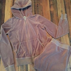 Juicy Couture Designer Velour Tracksuit