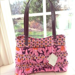 Vera Bradley Cha Cha Handbag in Loves Me...