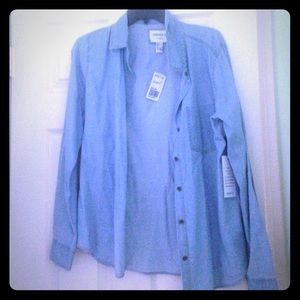 SOLD!! Forever 21 denim button down