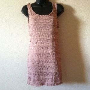 Pink Laced Dress