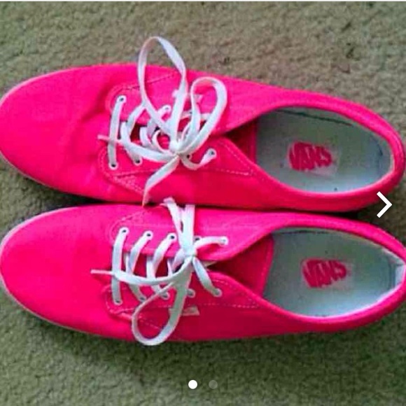Hot pink Vans