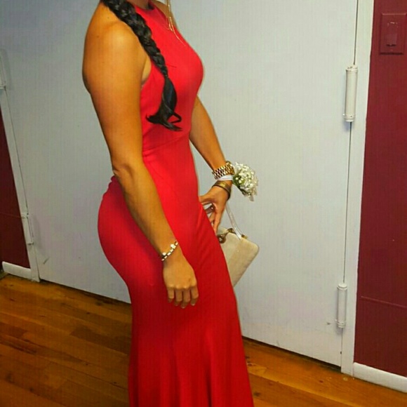 Red dress