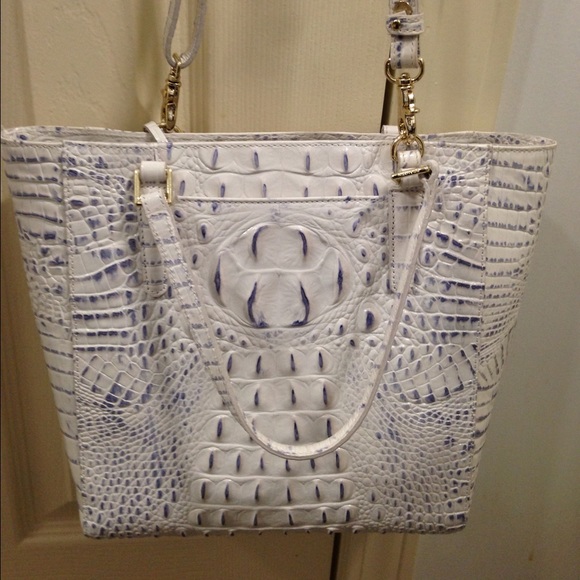 Brahmin Harrison Carryall Stonewash Melbourne Bag - Picture 2 of 4