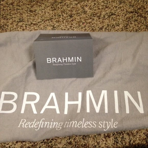 Brahmin Harrison Carryall Stonewash Melbourne Bag - Picture 3 of 4