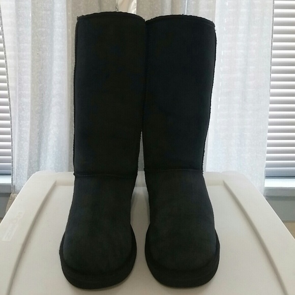 UGG Shoes - UGG Black Classic Tall Boots sz7