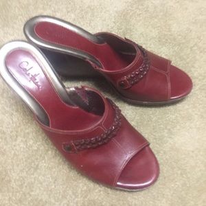 Red wedges by Cole Haan size 8