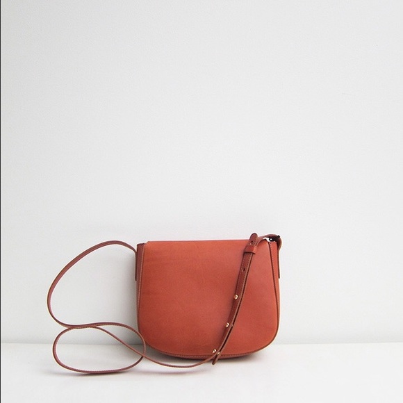 Mansur Gavriel Mini Crossbody Bag in Brandy - NWT - Picture 2 of 4
