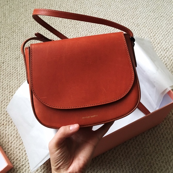 Mansur Gavriel Mini Crossbody Bag in Brandy - NWT - Picture 4 of 4