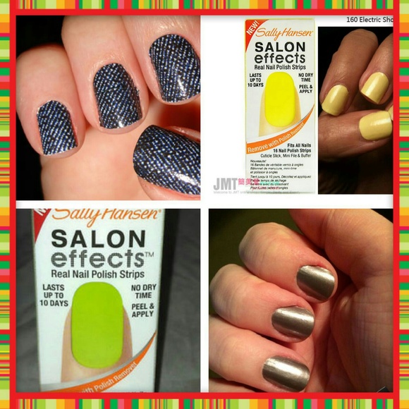 5 BOXES You choose! Sally Hansen Nail Polish Strip