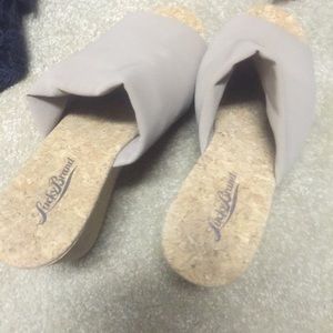 Lucky brand cork wedges. Size 8