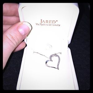 OBOJared diamond heart necklace
