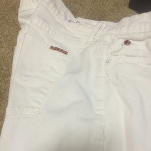 Hudson white jeans- size 27