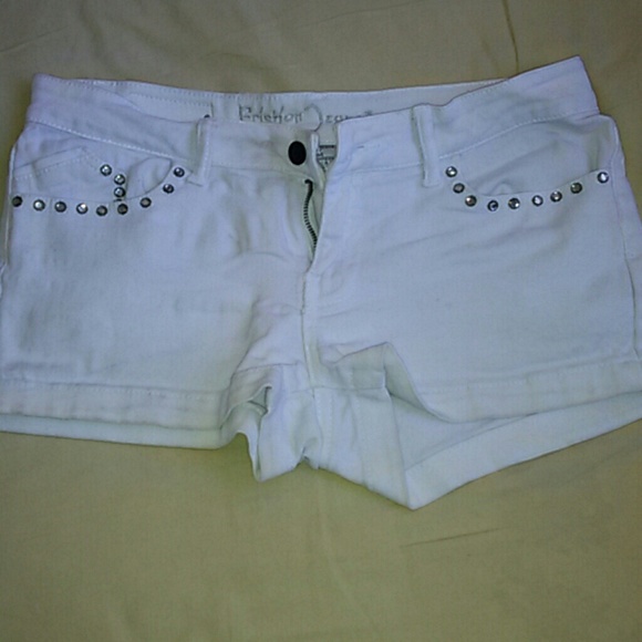 White Shorts