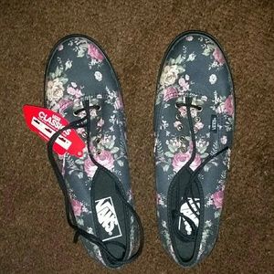 Floral vans
