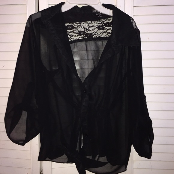 Black Button Up