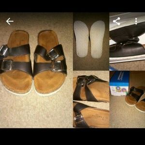 Black Sandals with buckles