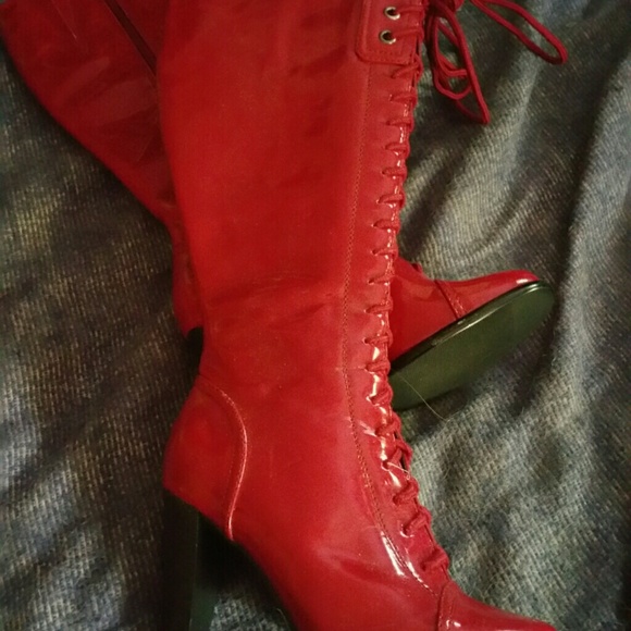 Tall pleat her boots