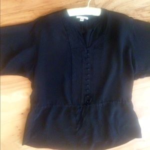 Banana Republic silk kimono 3/4 sleeve shirt