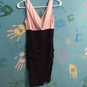 Black and white dress