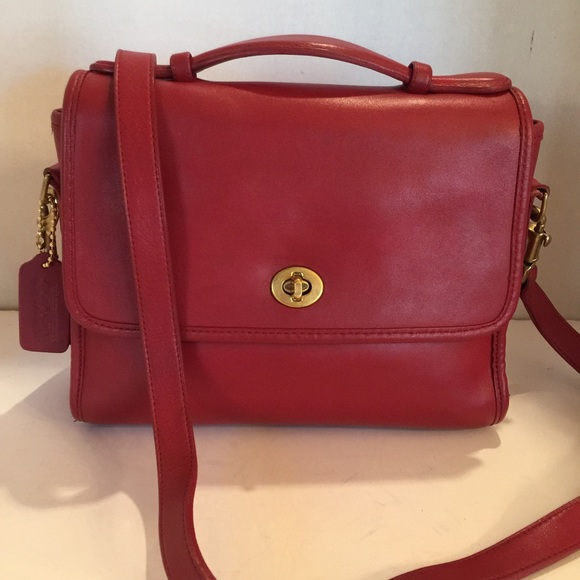 SOLD---Authentic Coach Court Bag - Picture 2 of 4