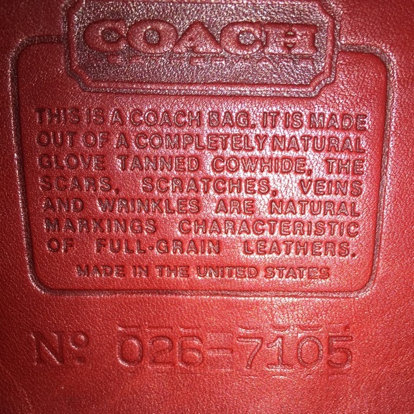 SOLD---Authentic Coach Court Bag - Picture 4 of 4