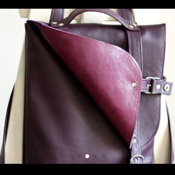 Leather Rucksack Backpack - Picture 2 of 4