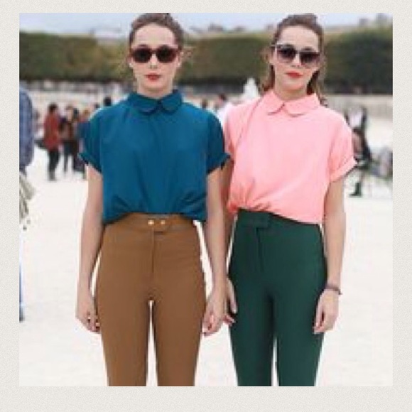 Silky Collar Tee💓