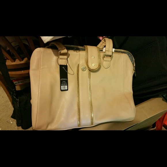 Cream tote