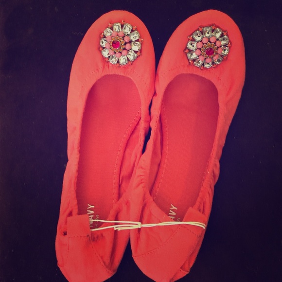 Coral Ballet Slippers