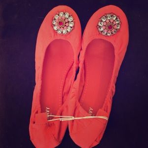 Coral Ballet Slippers