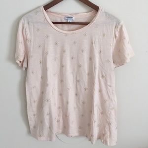 Light pink gilded t-shirt!