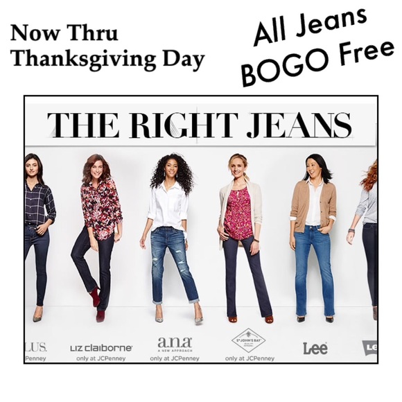 Thanksgiving Day Sale! All Jeans BOGO Free - Picture 2 of 4