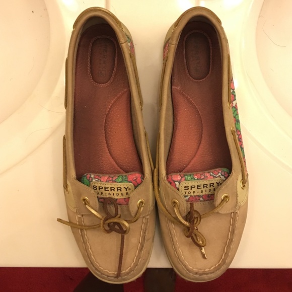 Floral Sperry Top Siders