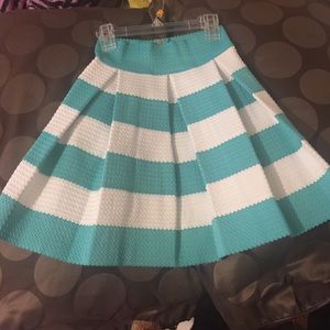 High waisted skater skirt