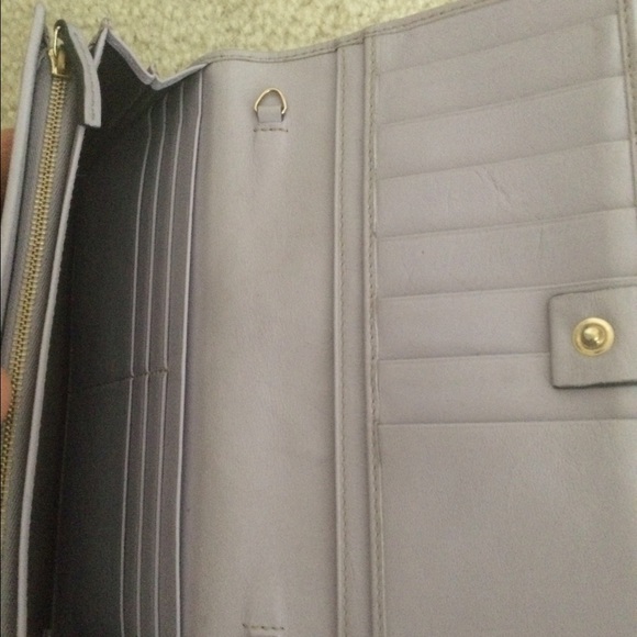 🍀sale🍀Gucci long wallet with purple lining - Picture 4 of 4
