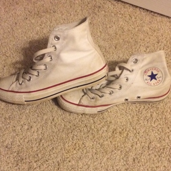 White high top converse