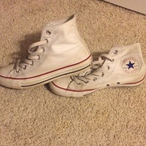 White high top converse