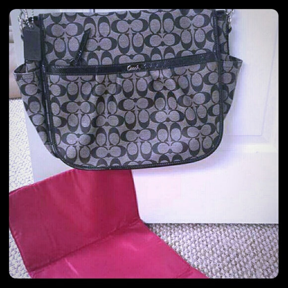 Coach Messenger Diaper Bag