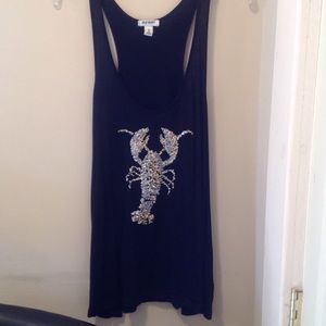 Old navy lobster tank
