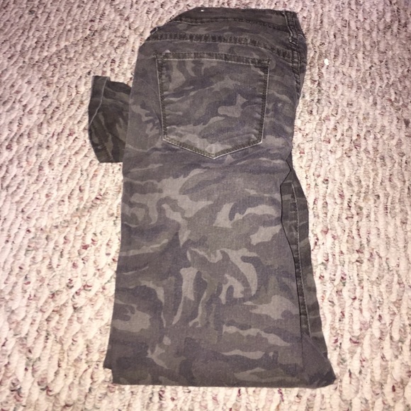 Camo Skinny Jeans