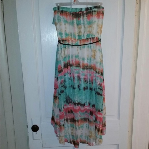 Sequin hearts fashionable dress