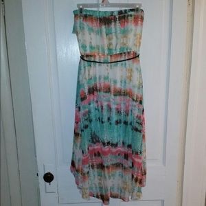 Sequin hearts fashionable dress