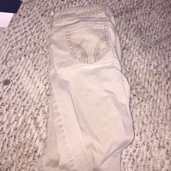 Khaki Hollister Jeans