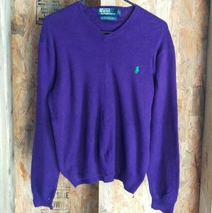 Polo by Ralph Lauren Purple Sweater