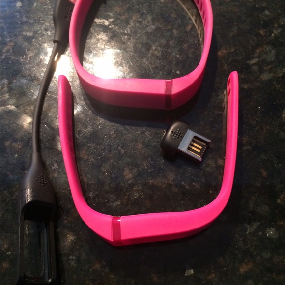 Pink Fitbit
