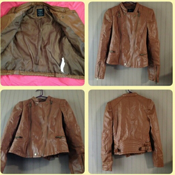 Zara leather jacket